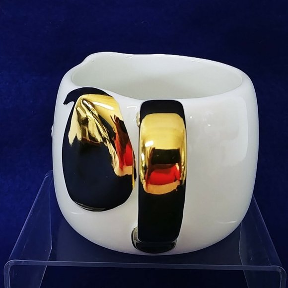 Coffee Tea Mug Dog Puppy Modern Expressions Mug and Keychain Leather Scottie Dog - Picture 3 of 9